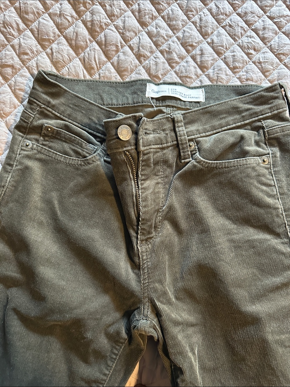 GAP Brown Corduroy Pants 27